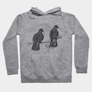 A Pair of Doves (Design on Front) Hoodie